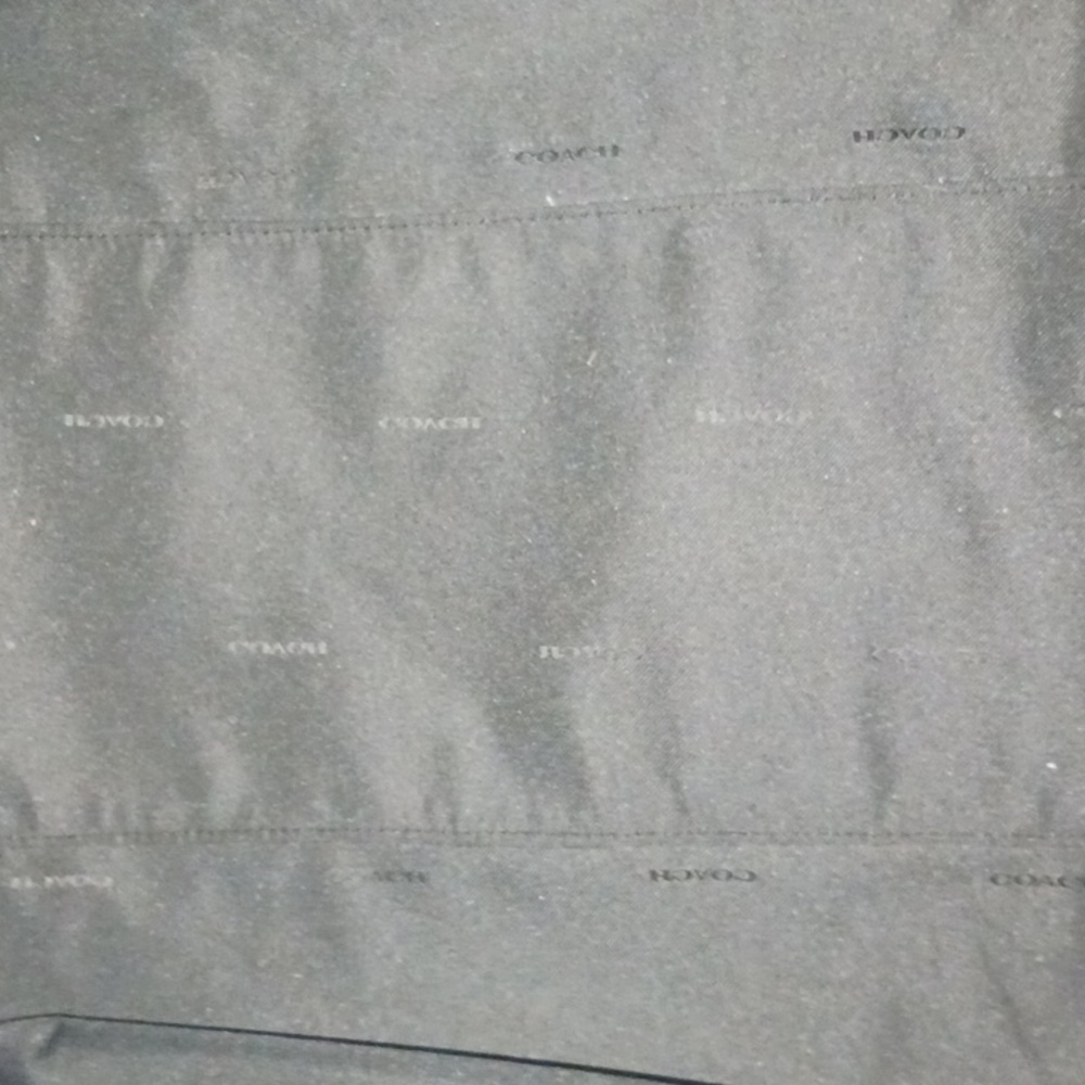 COACH Leather Gotham Ji/Black Duffle - Picture 3 of 3